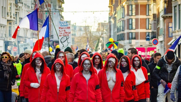 Marche des femmes GJ