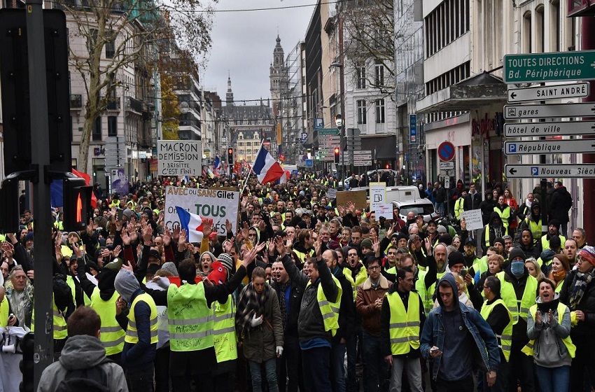 Manifestation régionale à LILLE - acte XXXII