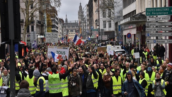 Manifestation régionale à LILLE - acte XXXII