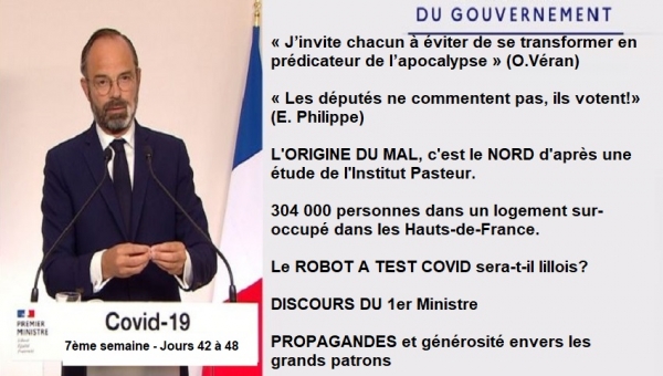 semaine 7 - Discours - Propagande - Masques - Isolement - 1er mai