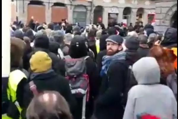 Live de l'acte 6 des gilets jaunes à Lille